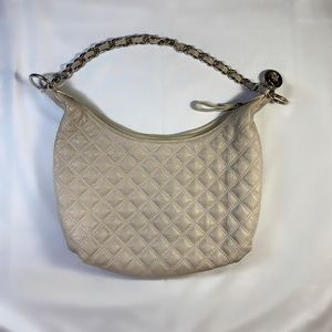 The Sak - Pink Label: Quilted Ivory Hobo Bag